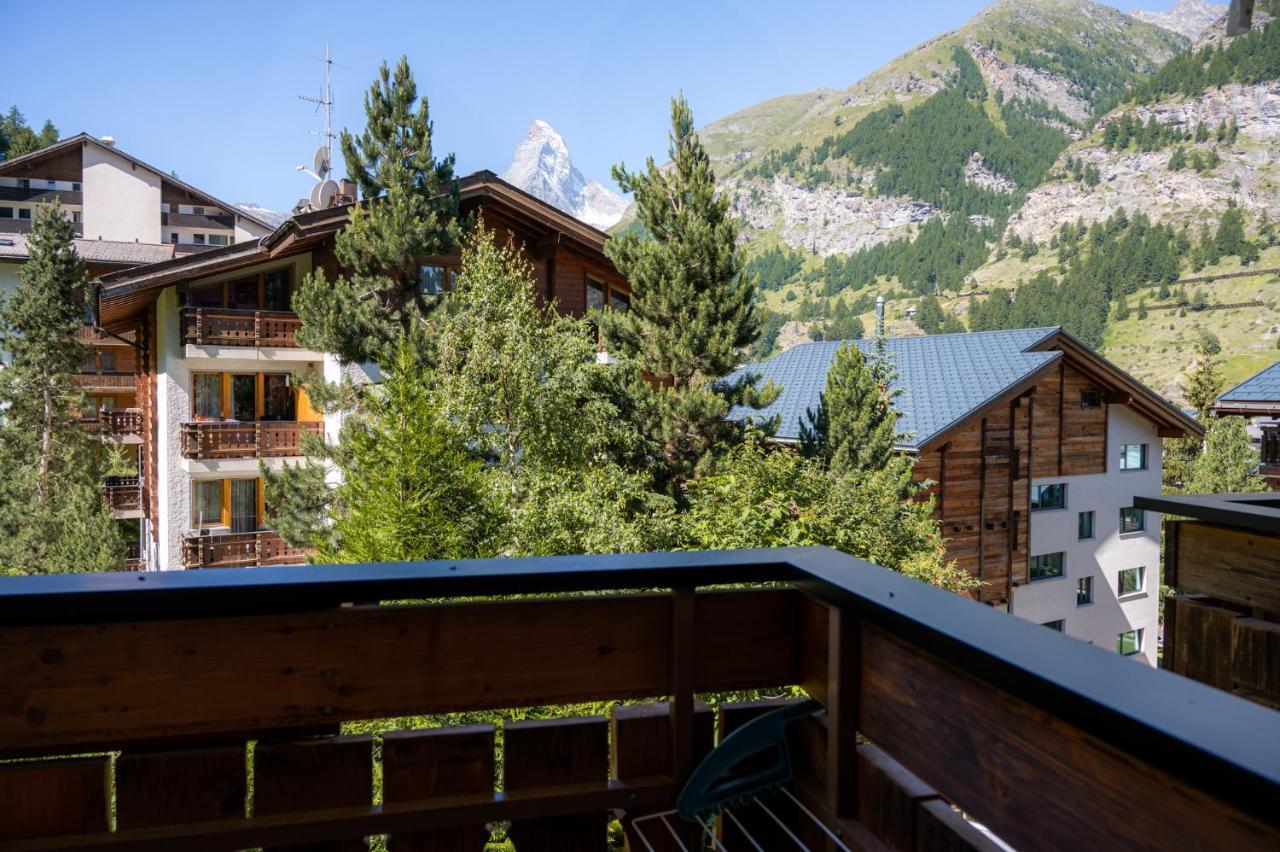 Апартаменти Sunnaeplaetzli- Aprt. 4P Matterhorn View/Wifi Церматт Екстер'єр фото